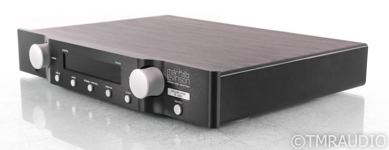 Mark Levinson 326S Stereo preamplifier; Remote; MM Phono Stage; Black