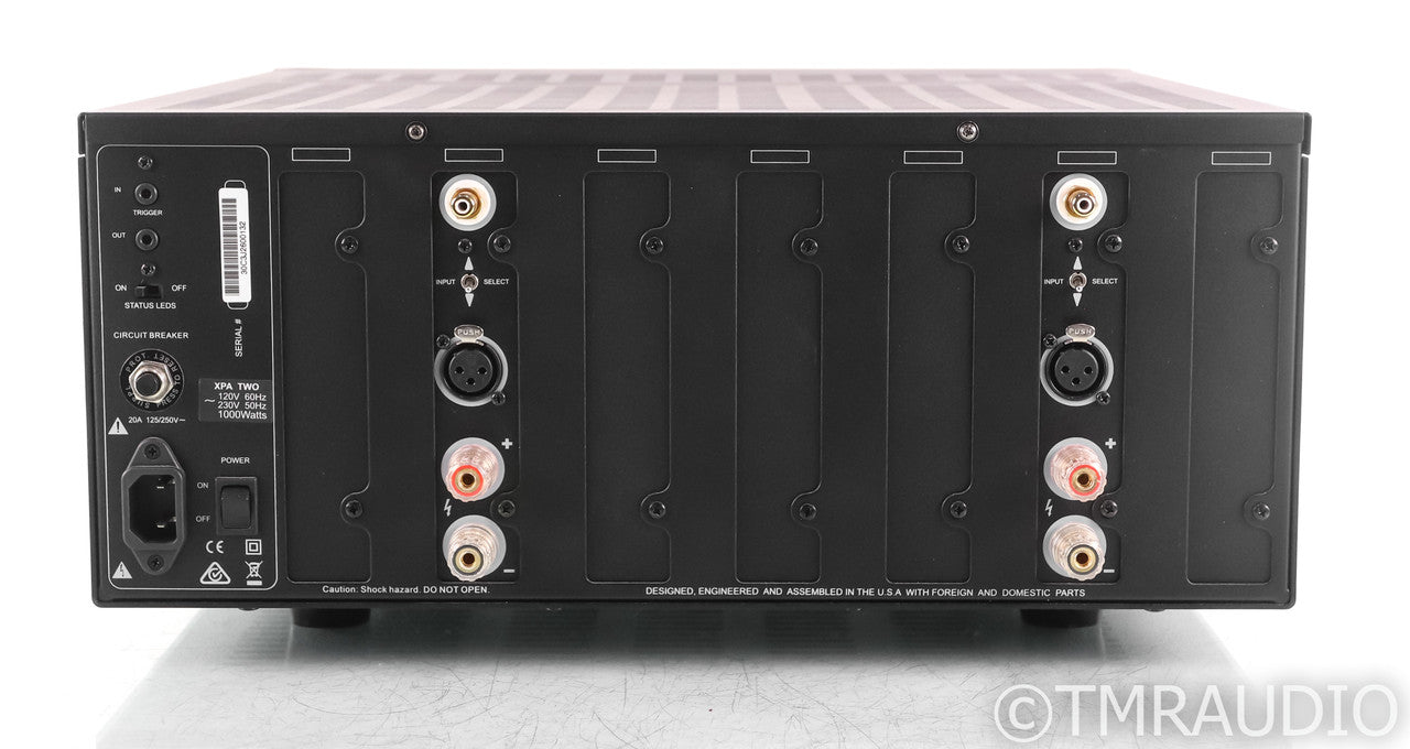 Emotiva XPA Gen 3 Stereo Power Amplifier; Black