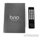 Rega Brio Stereo Integrated Power Amplifier; Black; Remote