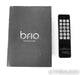 Rega Brio Stereo Integrated Amplifier; Black; Remote