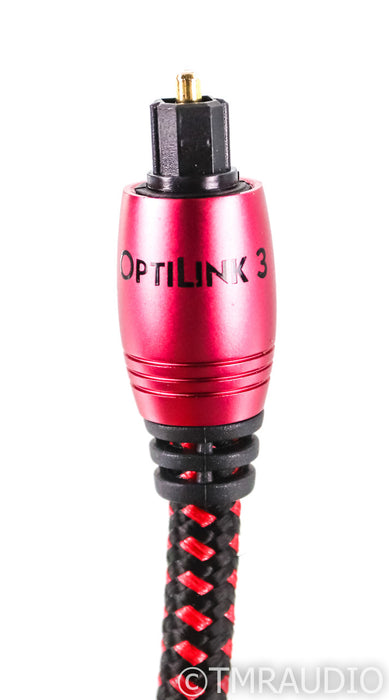 AudioQuest OptiLink-3 TOSLINK Optical Cable; 1m Digital Interconnect