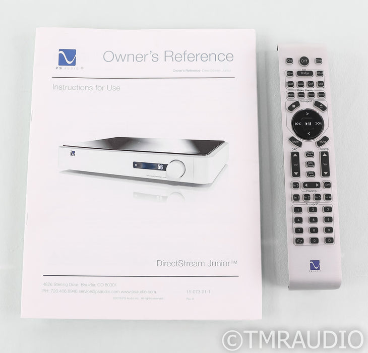 PS Audio PerfectWave DirectStream Junior DAC; D/A Converter; Remote (Used)