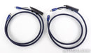 AudioQuest Water XLR Cables; 2m Pair Balanced Interconnects; 72v DBS