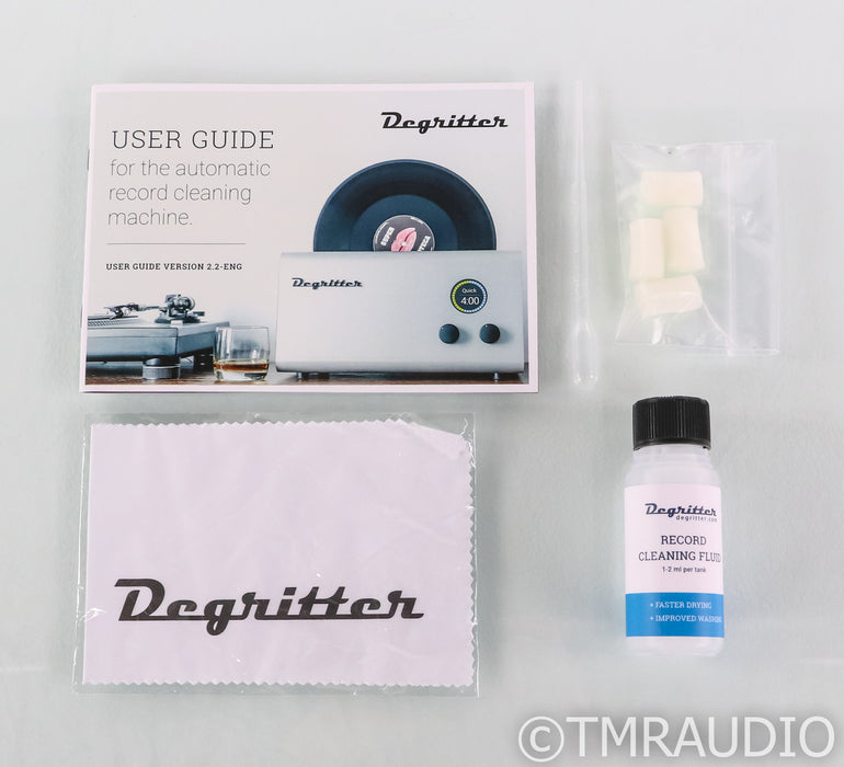 Degritter Ultrasonic Record Cleaner; Black