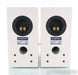 Amphion Argon1 Bookshelf Speakers; White w/ Blue Grills Pair