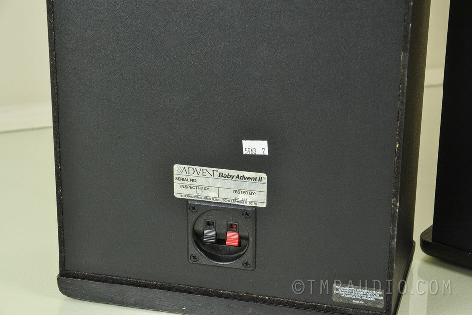 Baby Advent ii Vintage Compact Speakers