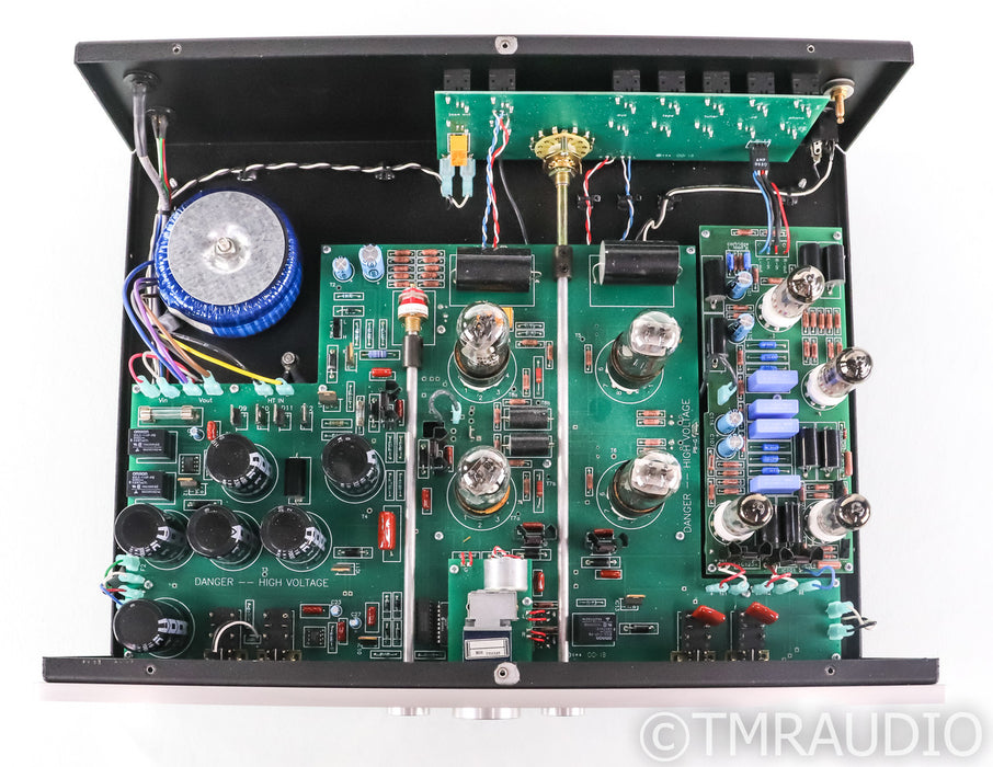 Rogue Audio Ninety-Nine Stereo Tube Preamplifier; Silver; 99; Remote