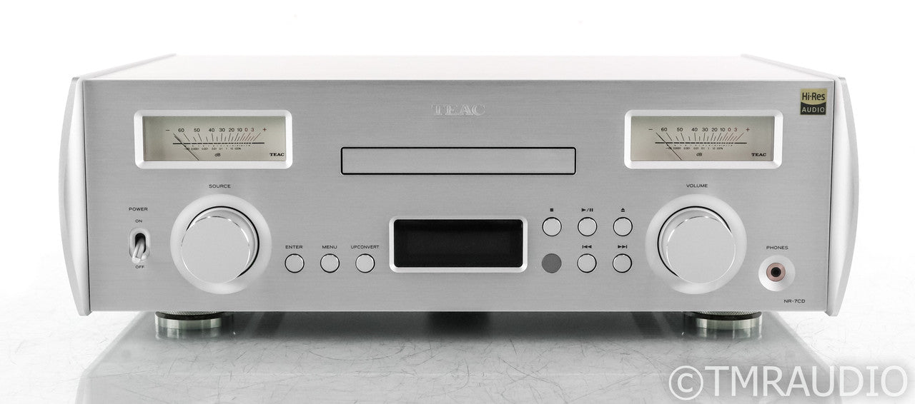 TEAC NR-7CD Network CD Player / Integrated Amplifier; NR7CD; Remote; Silver