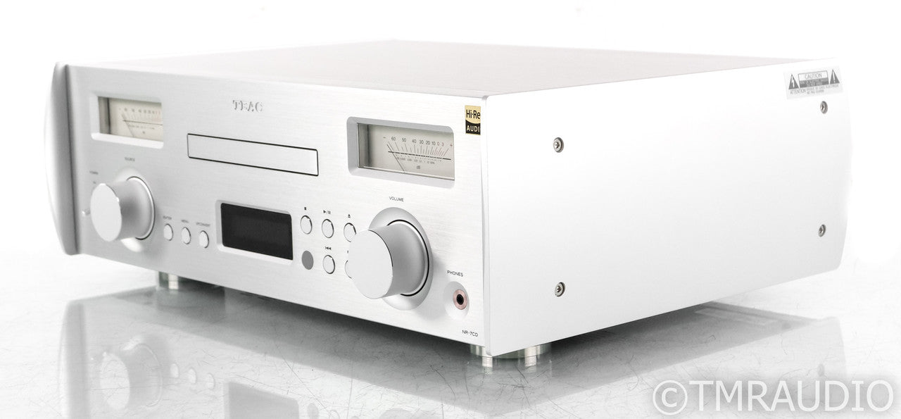 TEAC NR-7CD Network CD Player / Integrated Amplifier; NR7CD; Remote; Silver