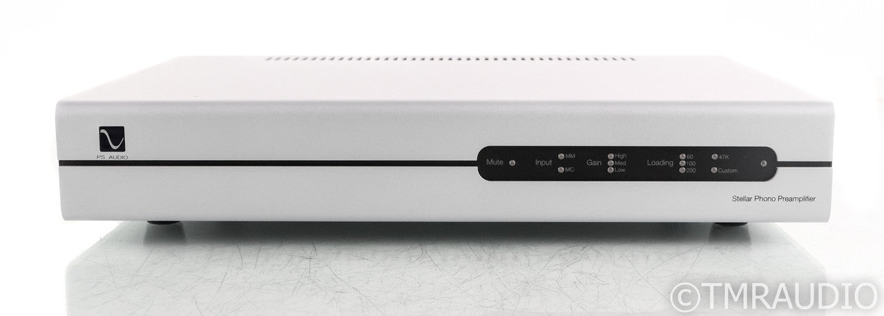 PS Audio Stellar Phono Preamplifier; Silver; Remote; MM / MC (used)