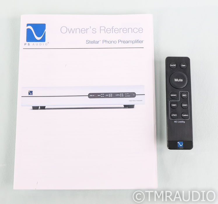 PS Audio Stellar Phono Preamplifier; Silver; Remote; MM / MC (used)