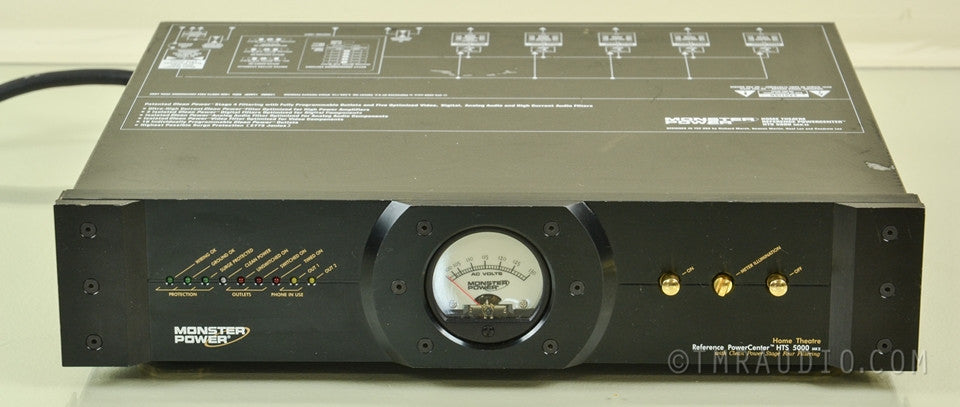 Monster Power HTS 5000 mk ii Home Theater Reference PowerCenter