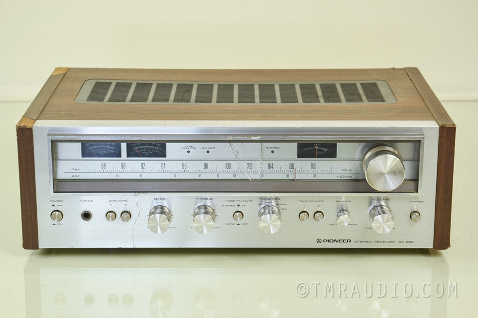 Pioneer SX-680 Vintage AM / FM Receiver AS-IS