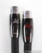 AudioQuest WEL Signature XLR Cables; 1m Pair Balanced Interconnects; 72v DBS
