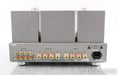 Line Magnetic LM-218 IA Stereo Tube Integrated Amplifier; Silver; LM218IA