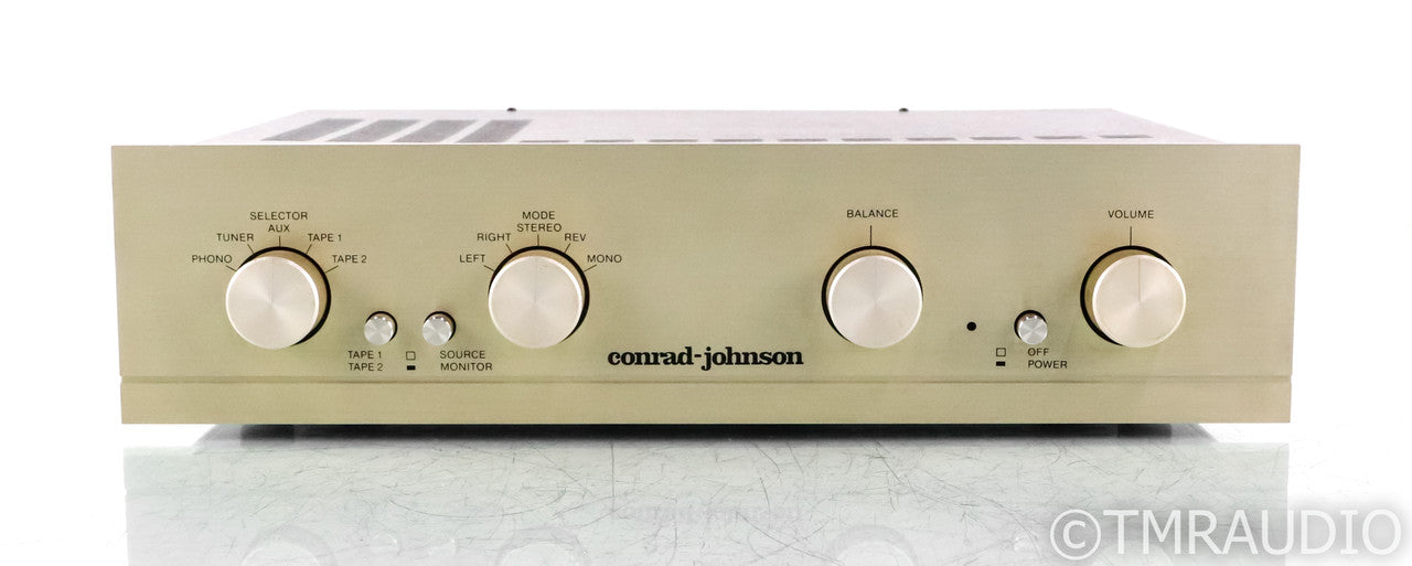 Conrad Johnson PV5 Stereo Tube Preamplifier; PV-5; MM Phono