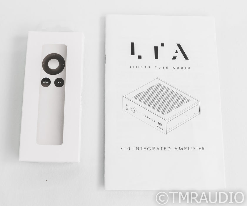 LTA Z10 Stereo Tube Integrated Amplifier; Apple Remote; Black; Z-10