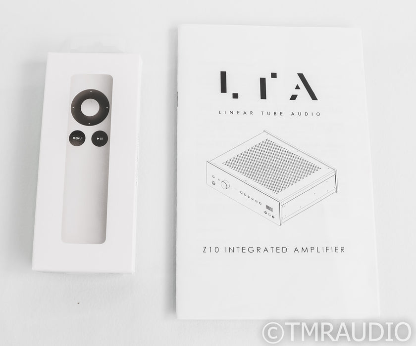 LTA Z10 Stereo Tube Integrated Amplifier; Remote; Black; Z-10