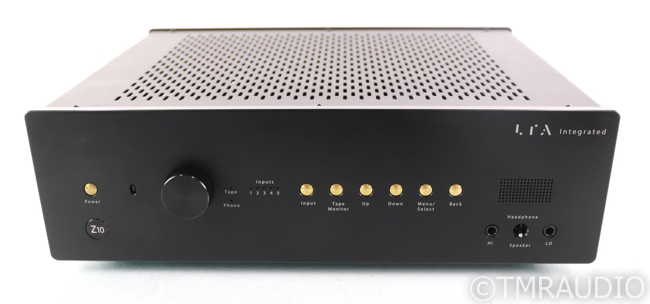LTA Z10 Stereo Tube Integrated Amplifier; Apple Remote; Black; Z-10