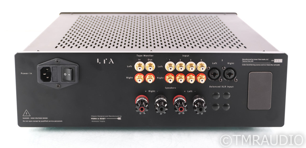 LTA Z10 Stereo Tube Integrated Amplifier; Remote; Black; Z-10