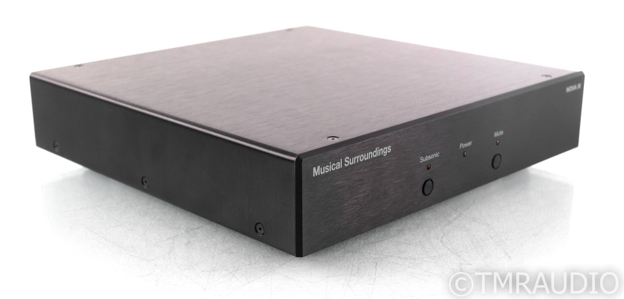Musical Surroundings Nova III MM / MC Phono Preamplifier; Black