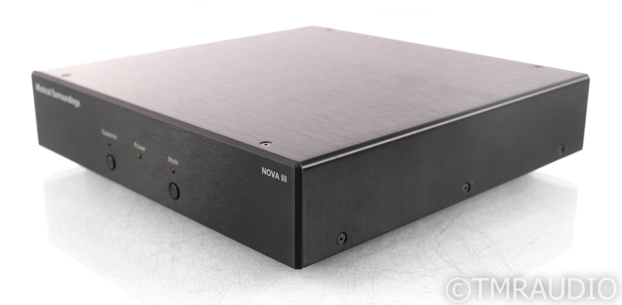 Musical Surroundings Nova III MM / MC Phono Preamplifier; Black