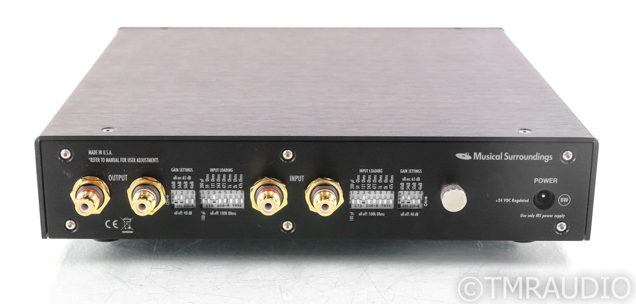 Musical Surroundings Nova III MM / MC Phono Preamplifier; Black