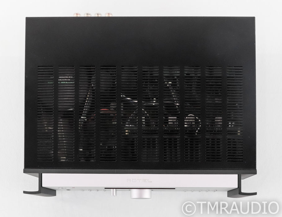 Rotel RX-1052 Integrated Stereo Amplifier; RX1052; Remote; Silver; MM Phono