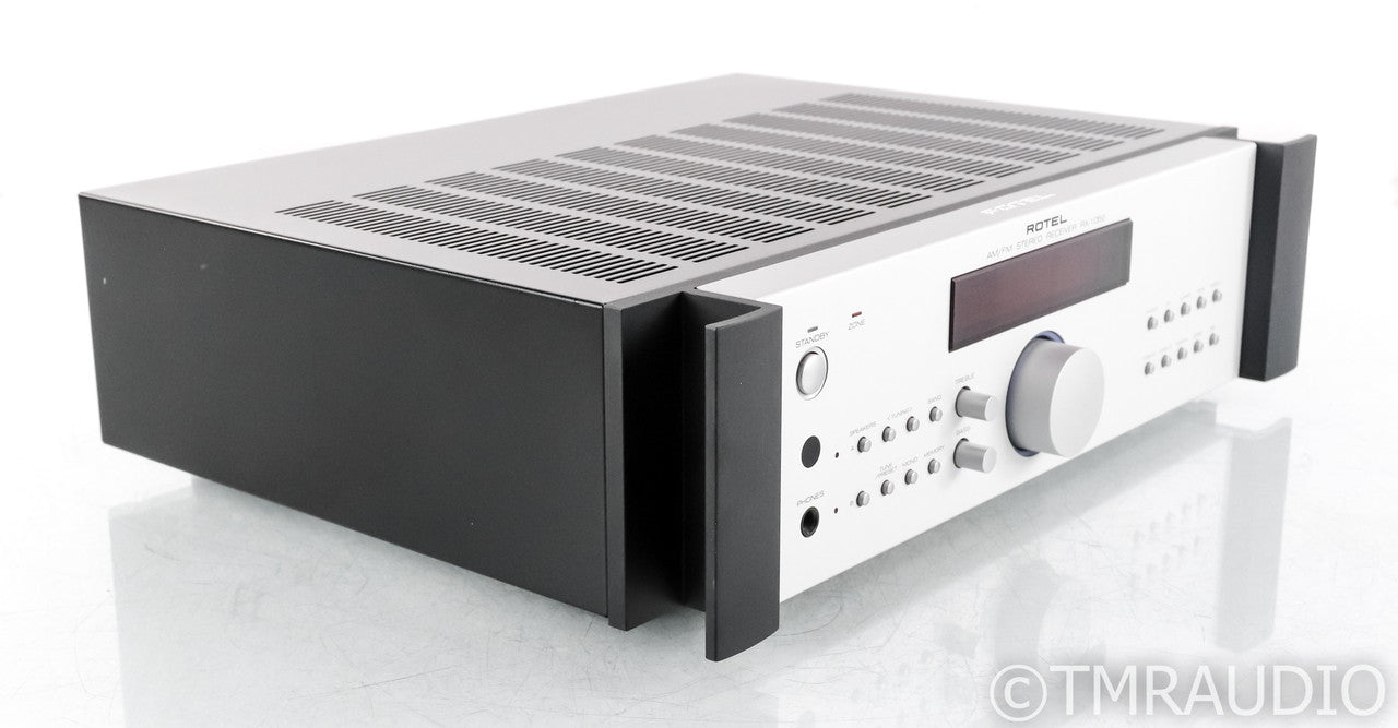 Rotel RX-1052 Integrated Stereo Amplifier; RX1052; Remote; Silver; MM Phono