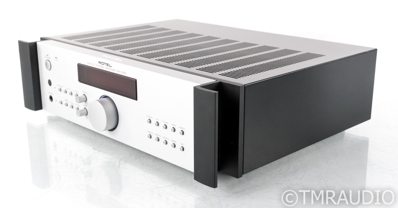 Rotel RX-1052 Integrated Stereo Amplifier; RX1052; Remote; Silver; MM Phono