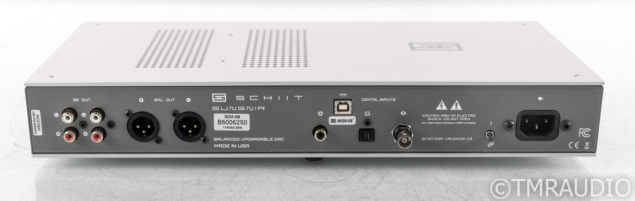 Schiit Gungnir Multibit DAC; Unison USB; Silver; D/A Converter