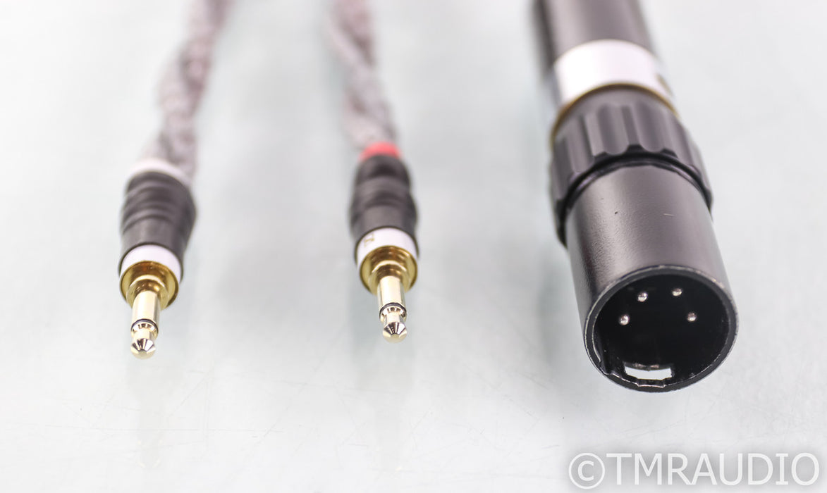 Dana Cable Lazuli Nirvana Balanced Headphone Cable; Single 3m; Silver Sheathing
