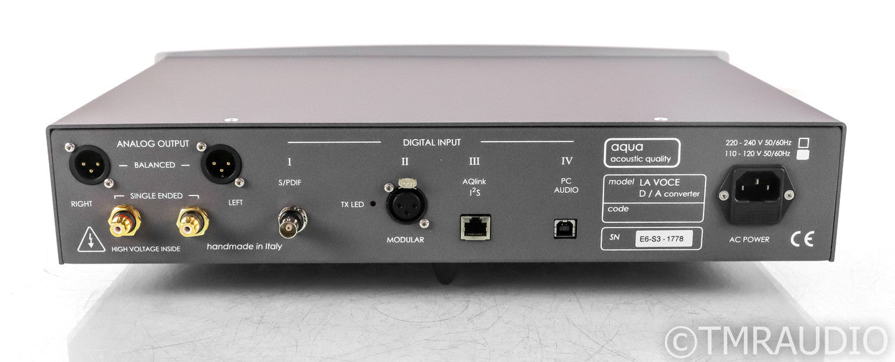 Aqua La Voce S3 Discrete R2R DAC; Silver; D/A Converter (Open Box)