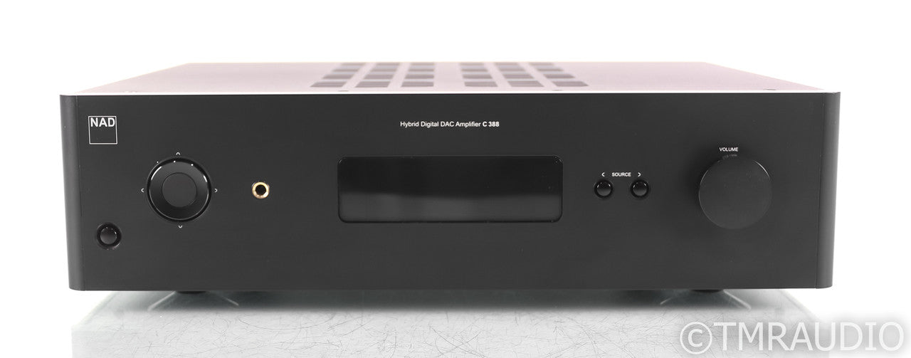 NAD C 388 Stereo Integrated Amplifier; DAC; Remote; Black