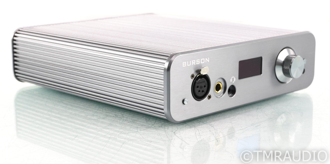 Burson Soloist 3X Performance Headphone Amplifier; Remote; Silver
