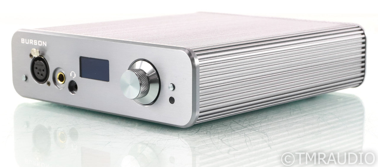 Burson Soloist 3X Performance Headphone Amplifier; Remote; Silver