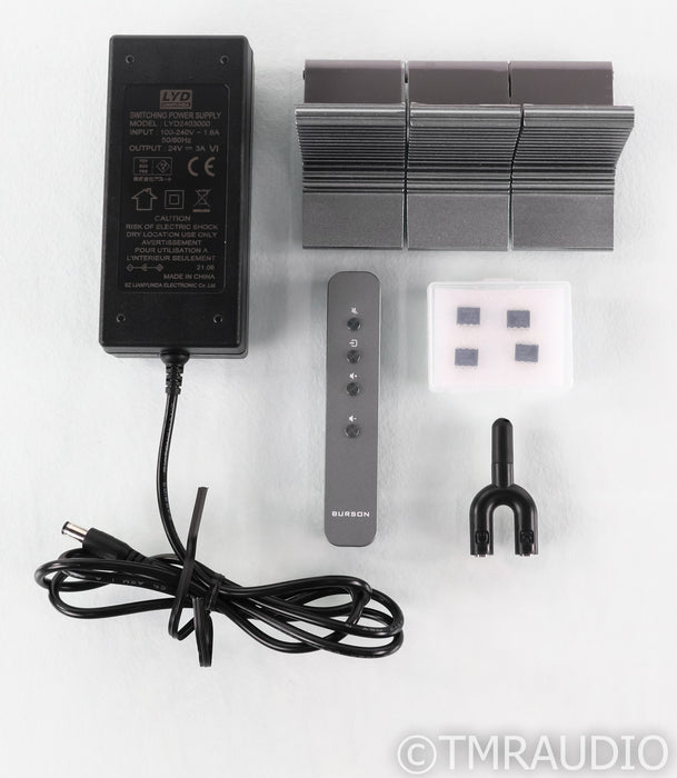 Burson Soloist 3X Performance Headphone Amplifier; Remote; Silver