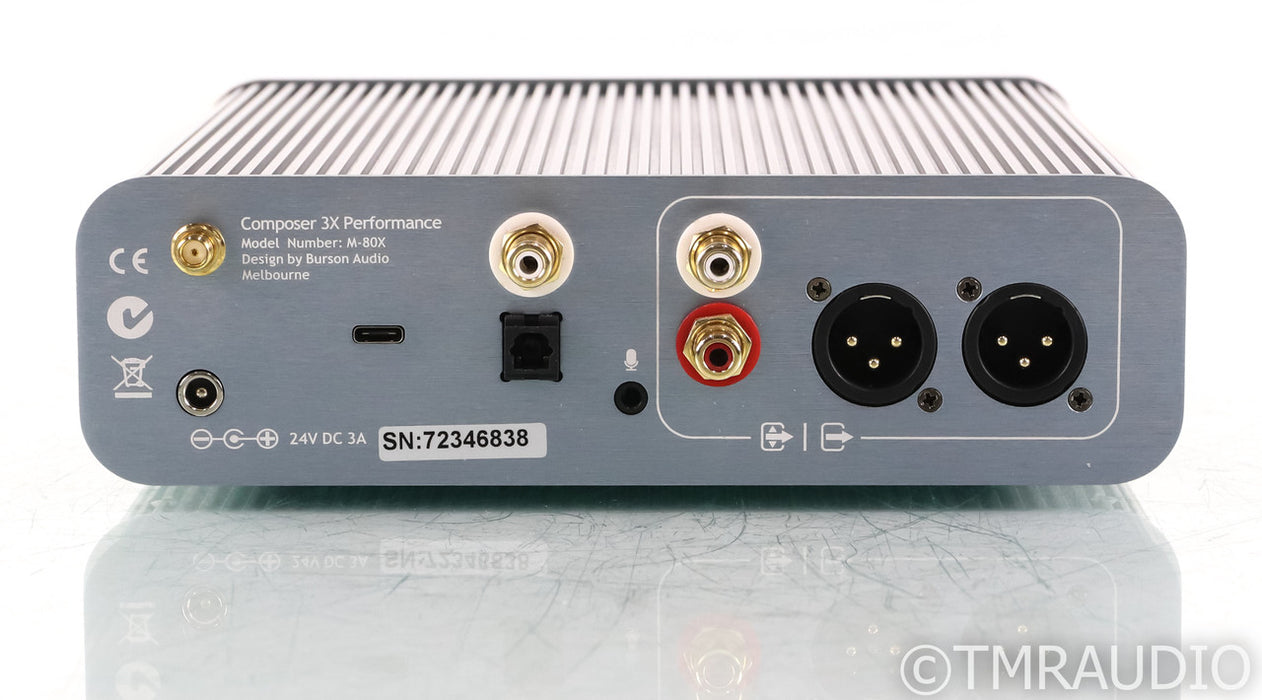 Burson Composer 3X Performance DAC; Remote; Silver; D/A Converter