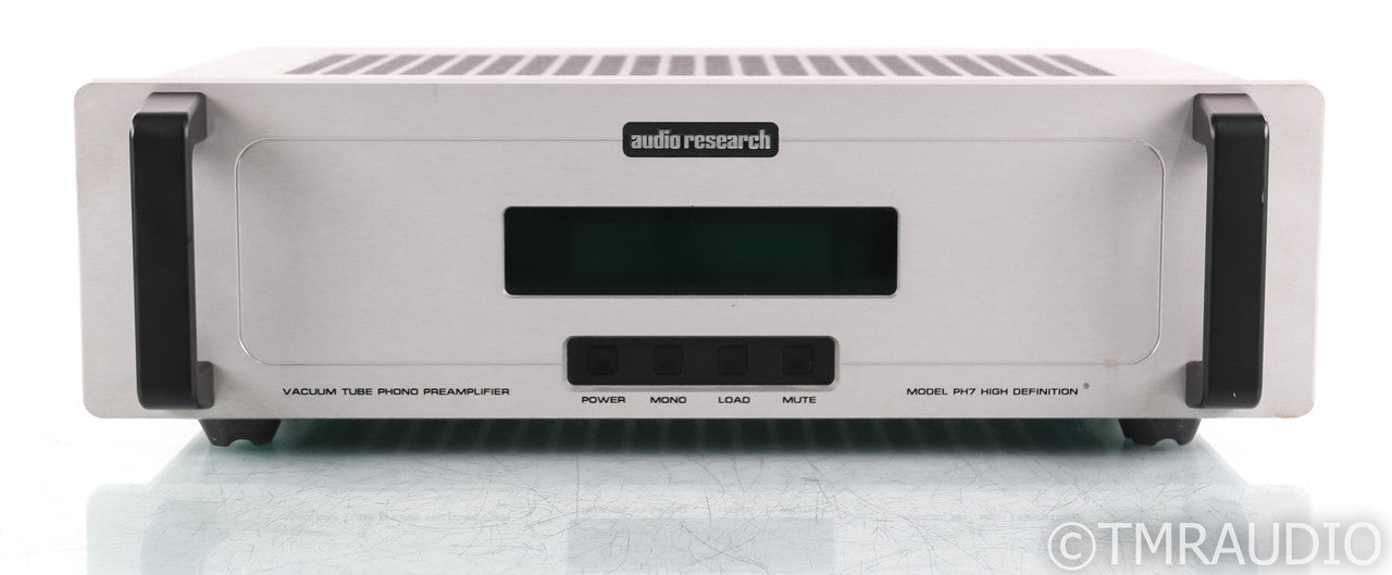 Audio Research PH7 Tube MM / MC Phono Preamplifier; PH-7; Silver