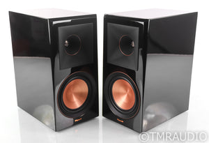 Klipsch RP-600M Bookshelf Speakers; RP600M; Gloss Black Pair