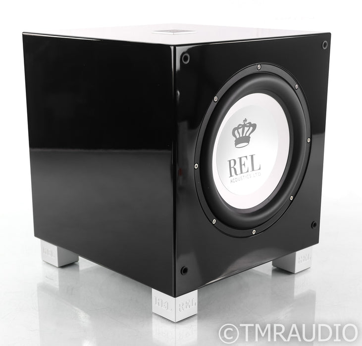 REL T/9i 10" Powered Subwoofer; T-9i; Piano Black