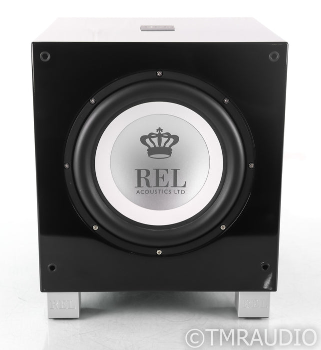REL T/9i 10" Powered Subwoofer; T-9i; Piano Black