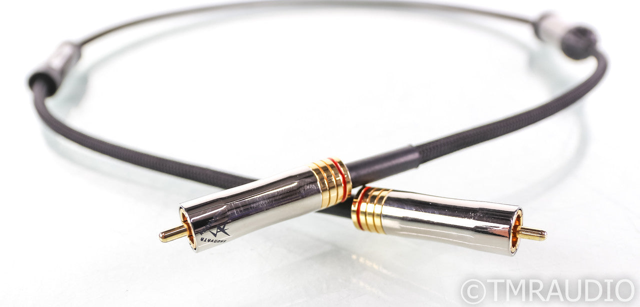 Shunyata Research Sigma v1 RCA Digital Coaxial Cable; Single 1m Interconnect