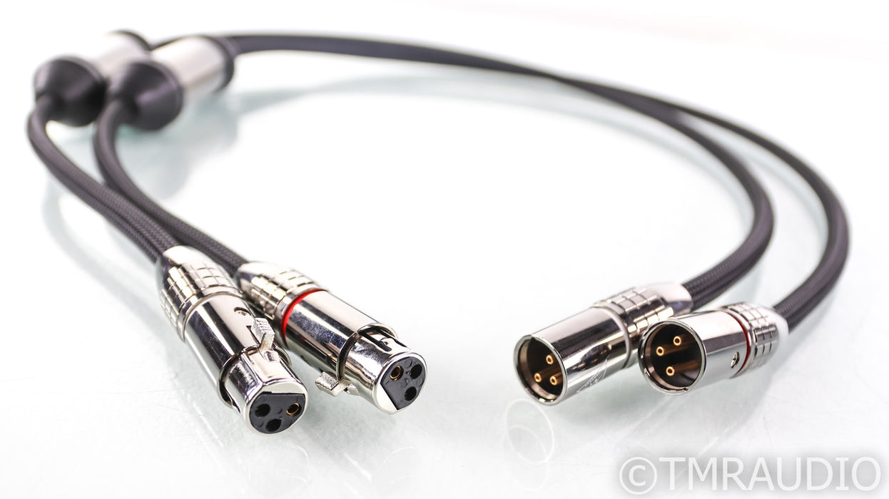 Shunyata Research Sigma XLR Cables; 1m Pair Balanced Interconnects
