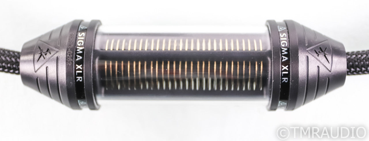 Shunyata Research Sigma XLR Cables; 1m Pair Balanced Interconnects