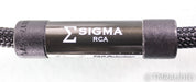 Shunyata Research Sigma v1 RCA Cables; 1m Pair Interconnects