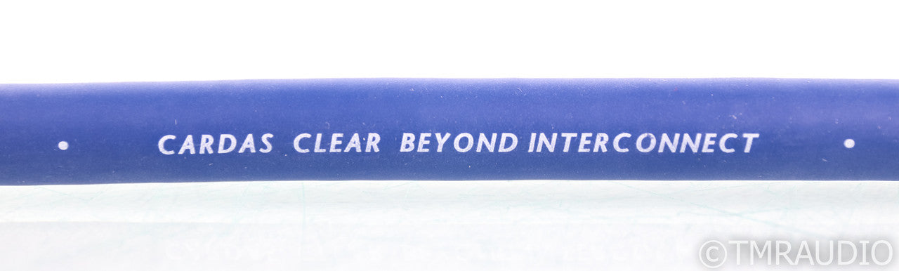 Cardas Clear Beyond RCA Cables; 1m Pair Interconnects