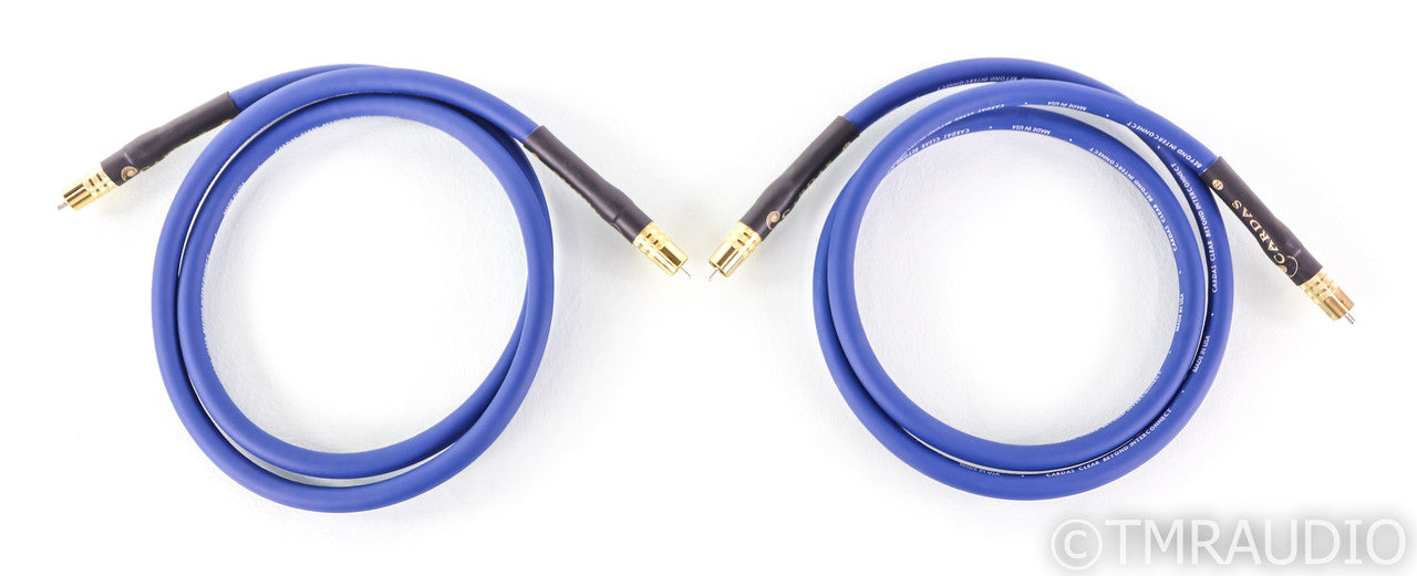 Cardas Clear Beyond RCA Cables; 1.5m Pair Interconnects