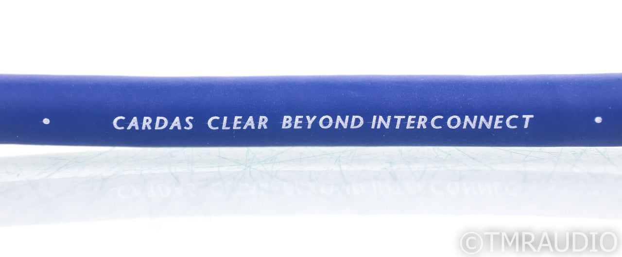 Cardas Clear Beyond RCA Cables; 1.5m Pair Interconnects