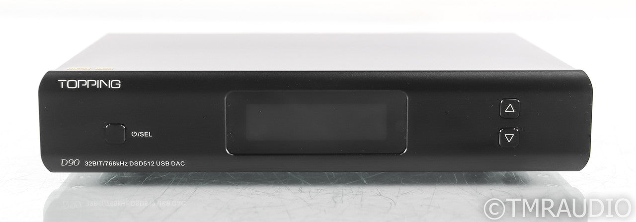 Topping D90 DAC; Remote; Black; D/A Converter